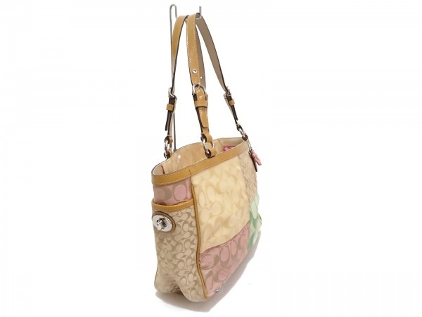 コーチ COACH ショルダーバッグ F14868 パッチワークシグネチャー 