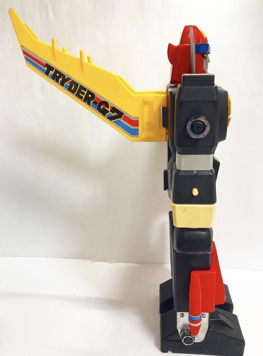 クローバー無敵ロボ トライダーG7 乗用合体セット 箱付き 1980年代 クローバー無敵ロボ トライダーG7 乗用合体セット 箱付き 1980年代