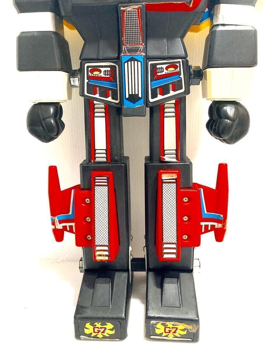 乗用合体セット 無敵ロボ トライダーG7 ジャンボマシンダー クローバー