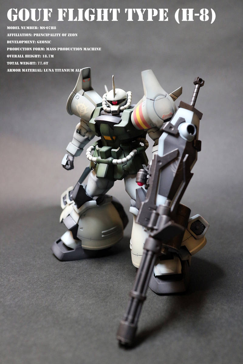 1⁄144 HGUC グフ・フライトタイプ ガンダムベース限定 ガンプラ作例HGUC TYPE HG REAL グフフライトタイプ・ガンプラ改造作品まとめ|第08MS小隊|GUNSTA グフフライトタイプ 第08MS小隊 グフフライトタイプ21stCENTURY プラモデル 機動戦士ガンダム グフフライトタイプ塗装ガンプラ 塗装済完成品