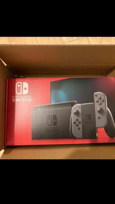 送料無料 新品未使用 Nintendo Switch グレー ニンテンドースイッチ