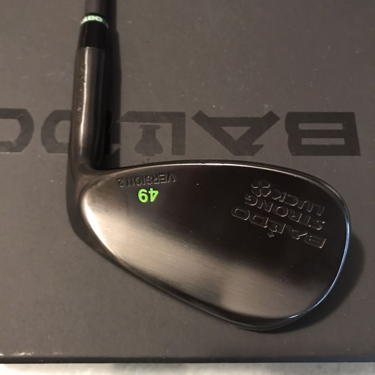 SALE，人気セール バルド BALDO Strong Luck Wedge _Version 2 49度 Fujikura MCI Black 80R(ウェッジ)｜売買されたオークション情報、yahooの商品情報をアーカイブ公開 - オークファン 男性右きき用