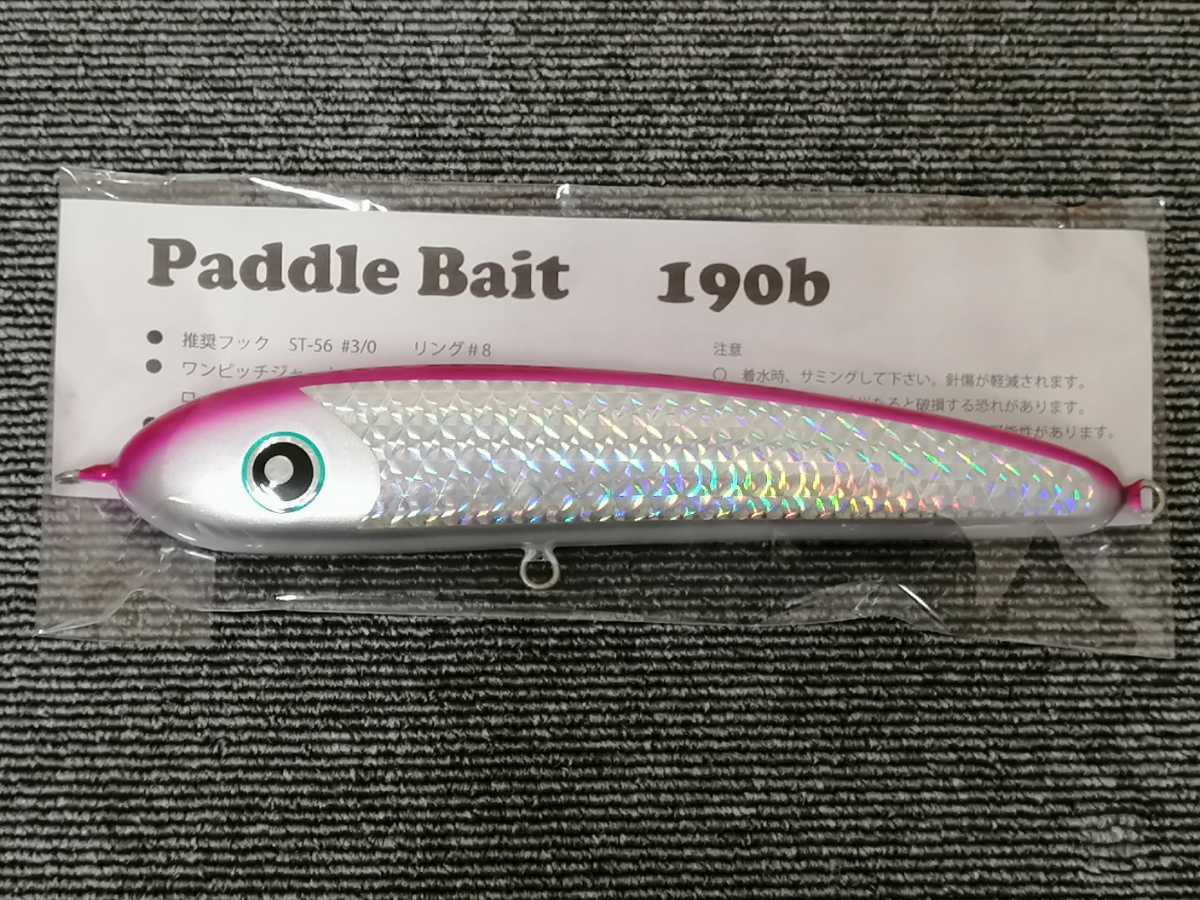 定番，人気セール ローカルスタンダード Paddle Bait パドルベイト 190b 濃ピンク/パールホワイトベリー(トップウォーター)｜売買されたオークション情報、yahooの商品情報をアーカイブ公開 - オークファン 海水