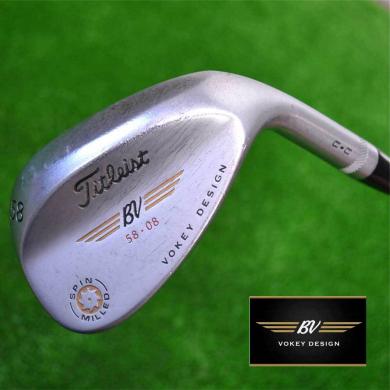 豊富な，大得価】 ♪タイトリスト/VOKEY DESIGN ウェッジ 58°08 USED 