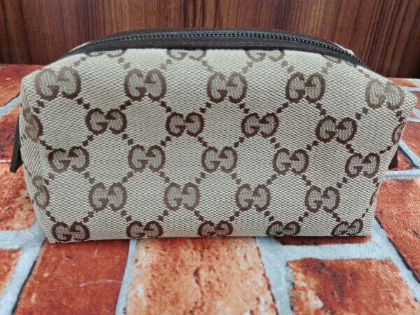 グッチ GGキャンバス ポーチ GUCCI キャンバスポーチ バッグGUCCI