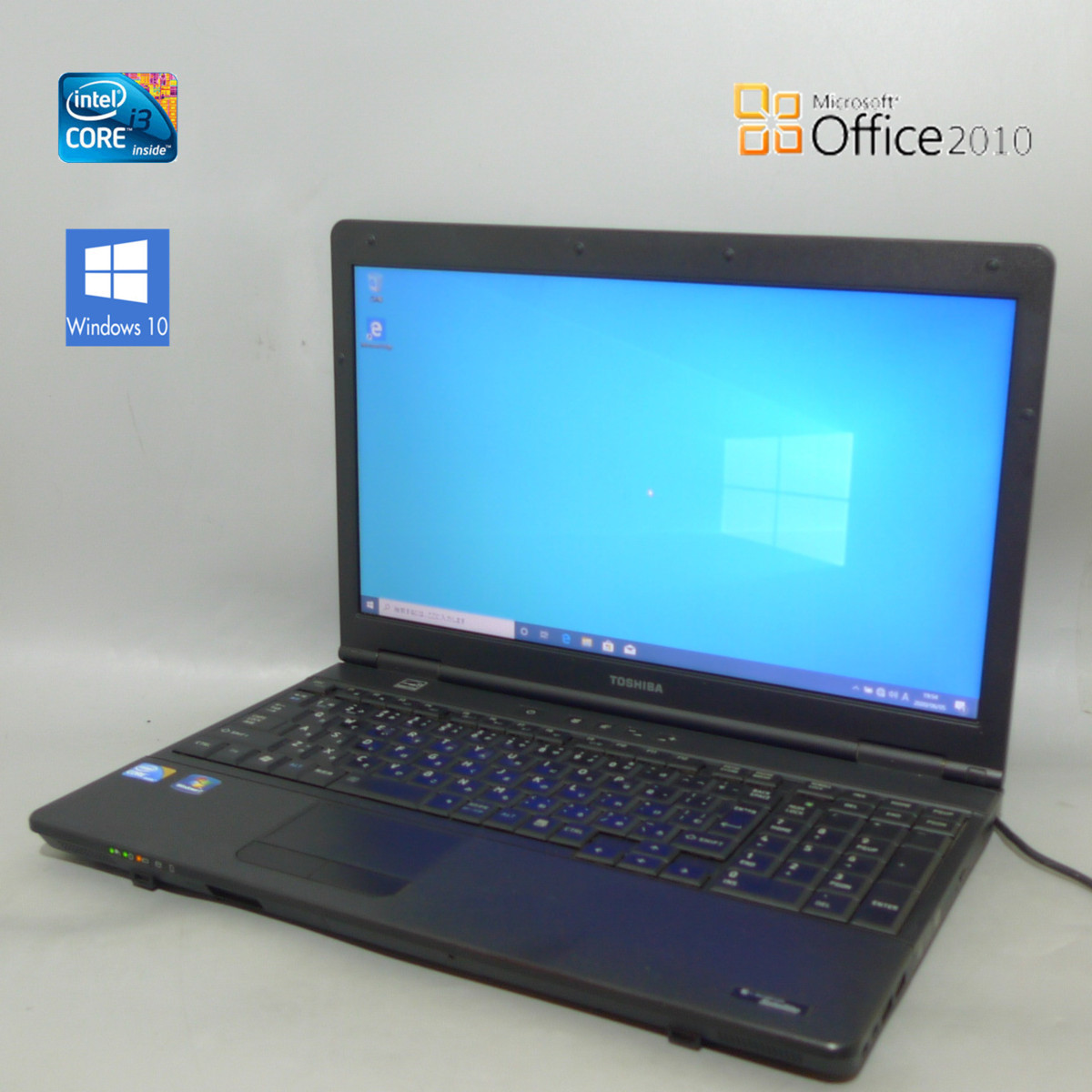 【定番，HOT】 1円 1台限定 在庫処分 ノートパソコン 動作良品 15.6型 東芝 B550/B Core i3 4GB 250G DVDマルチ Windows10 Office2010有 初心者向け(15インチ～)｜売買されたオークション情報、yahooの商品情報をアーカイブ エイサー