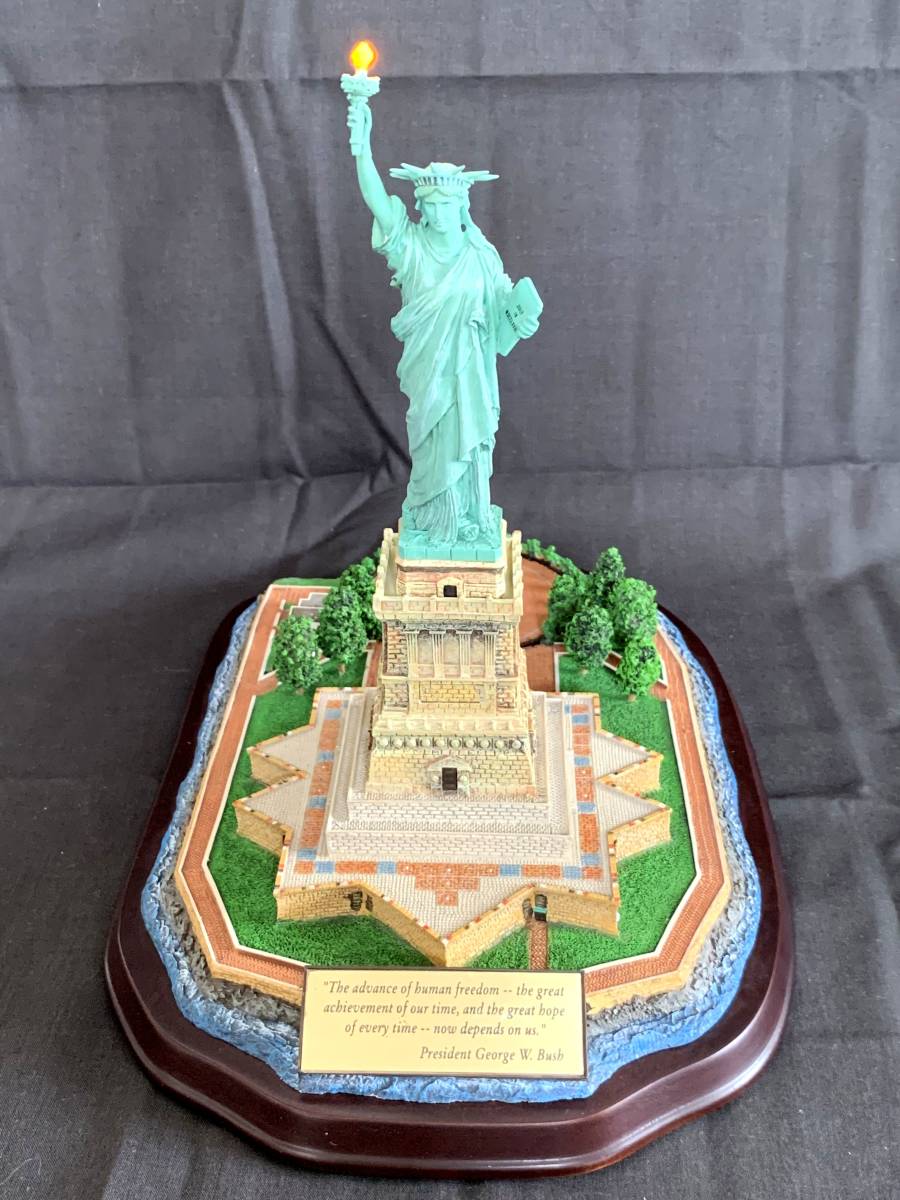 正規通販 Liberty アメリカ ニューヨーク ダンバリーミント 置物 ハンドメイド 希少 Of 自由の女神像 世界を照らす自由 リバティ島 Statue その他 Semanadalinguaalema Com Br