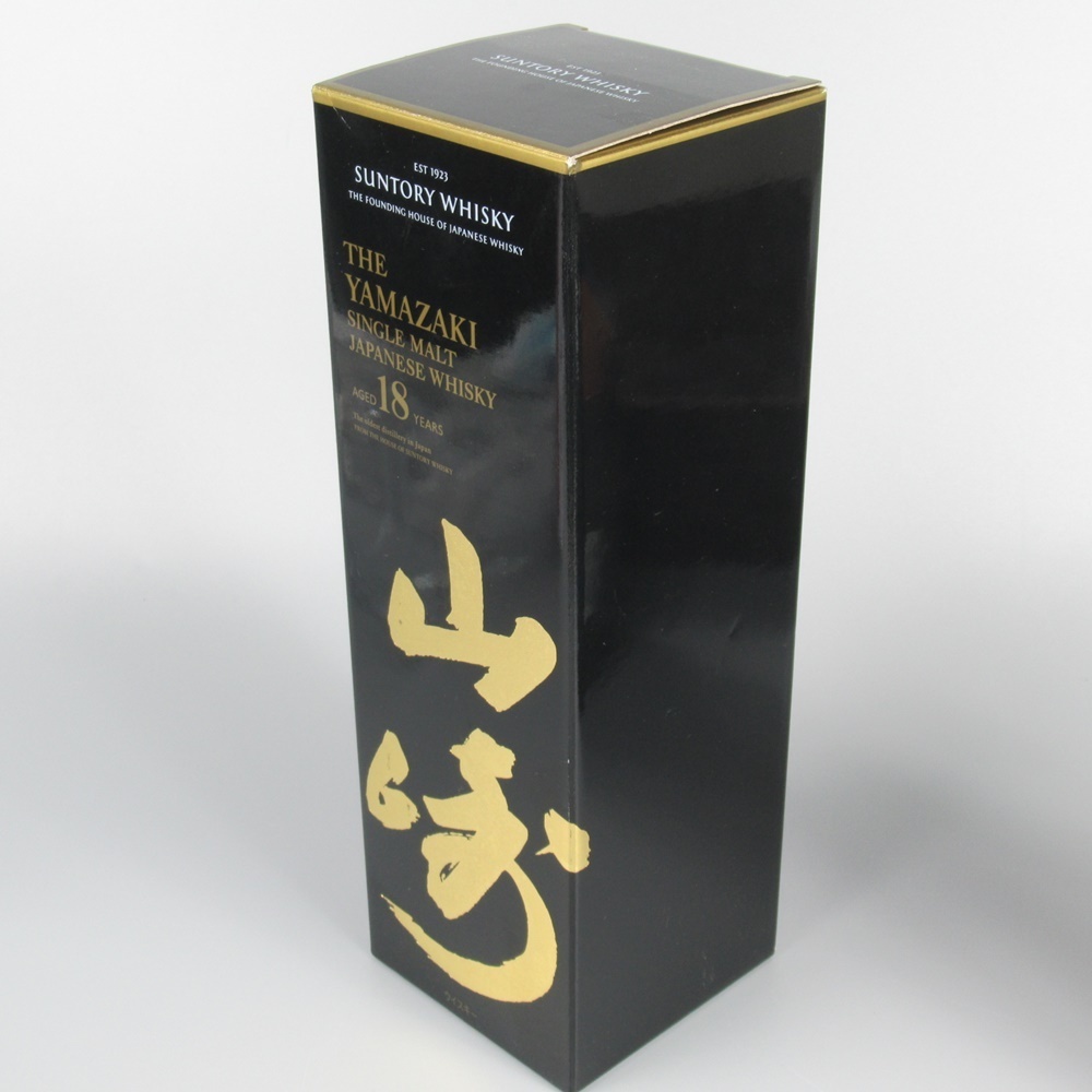 【1円～!!】※大阪府内限定配送※ サントリー 山崎 シングルモルト 18年 700ml 43% 未開栓 箱付き ウイスキー o93oyfu-748921【O商品】 サントリー シングルモルト 山崎 40％ 限定品 0207