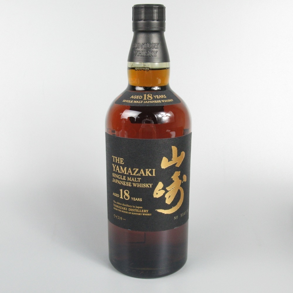 【1円～!!】※大阪府内限定配送※ サントリー 山崎 シングルモルト 18年 700ml 43% 未開栓 箱付き ウイスキー o93oyfu-748921【O商品】 サントリー シングルモルト 山崎 40％ 限定品 0207