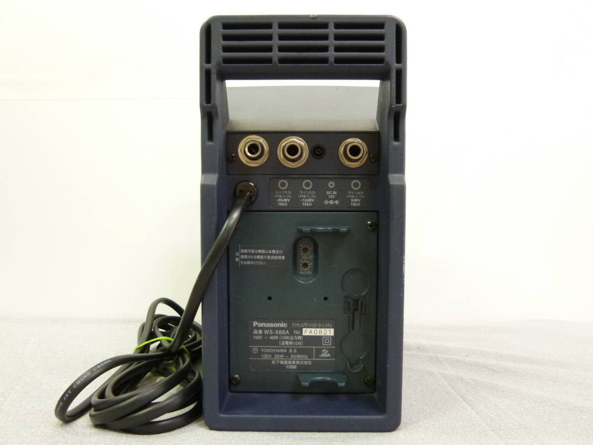 NC0473 ワイヤレスパワードスピーカーシステム Panasonic 品番 WS-X66A