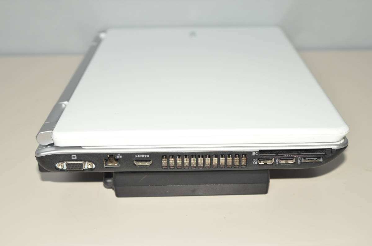 中古ノートパソコン Windows10+office 大容量HDD640GB NEC LL550/W 