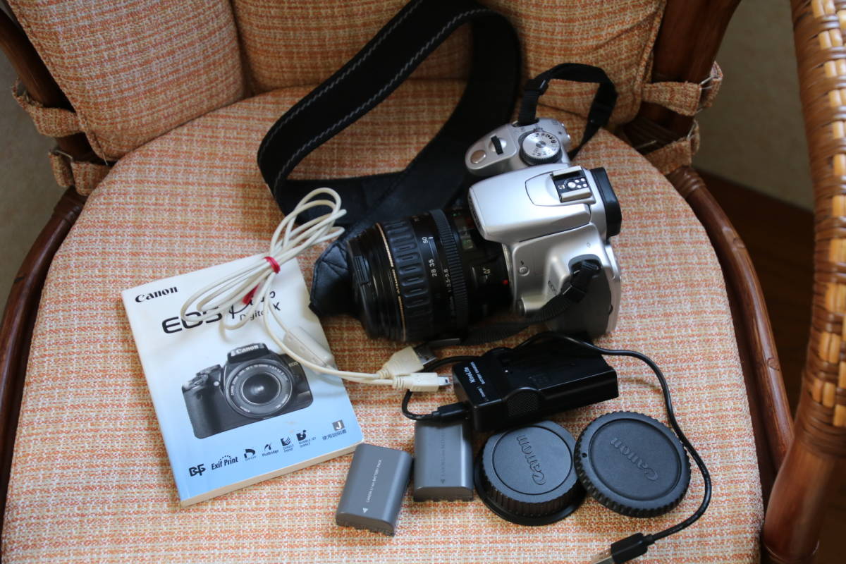 Canon EOS Kiss EF Camera 28-80mm Digital SLR with Standard X5 DSLR 