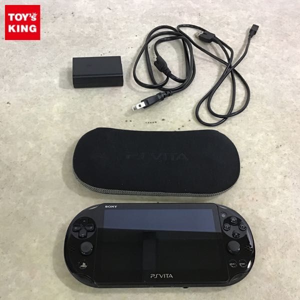 PlayStation Vita TV 本体・ACアダプタ・ソフト2本 1円～ 箱無 動作確認済/初期化済 SONY PS Vita 本体 PCH-2000