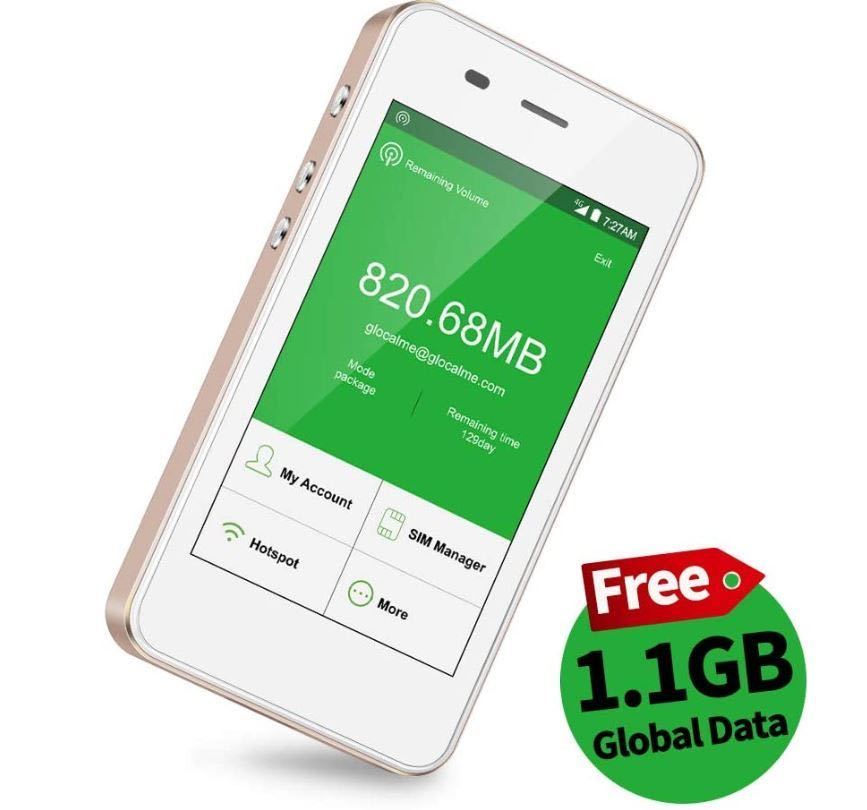 【新品未開封】モバイルwifiルータ SIMフリー2枚可 GlocalMe G3 GlocalMe G3 モバイルWiFiルーター【未開封新品】 glocalme G3 GlocalMe