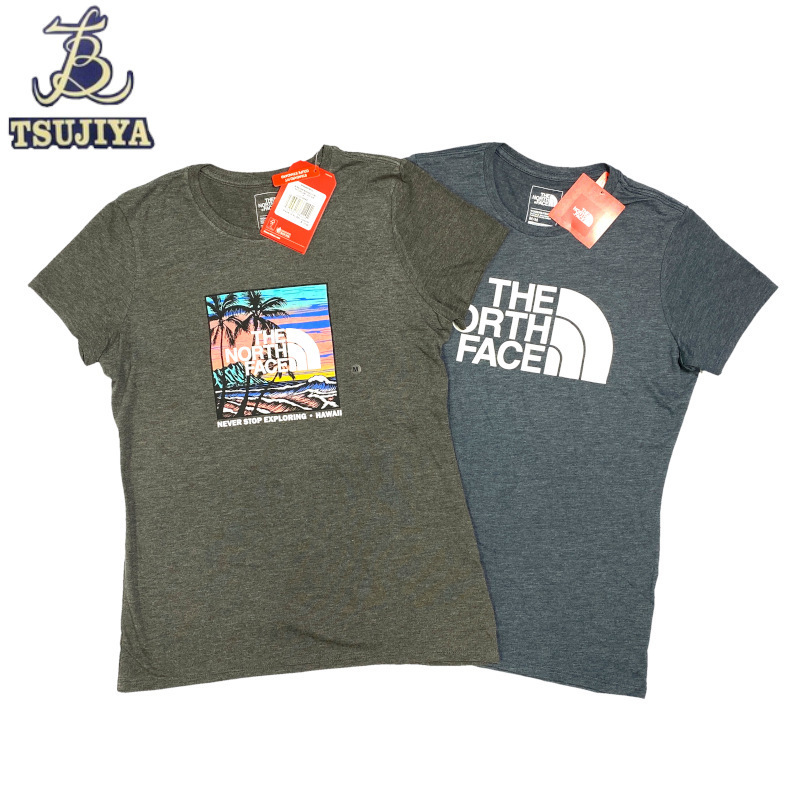  NORTH FACE ノースフェイス ハワイ限定 レディースＴシャツ ブラックブレー/ブルーグレー2点セット サイズM 品 辻屋質店A0081(女性用)｜売買されたオークション情報、yahooの商品情報をアーカイ 女性用