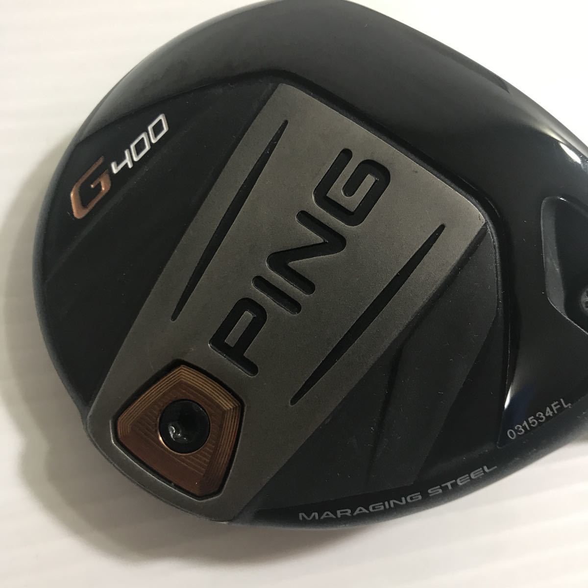 PING ピン G400 3W ヘッドのみ 14.5度 ピン G400フェアウェイ 3W 14.5° ヘッドのみ HC付 PING ピン