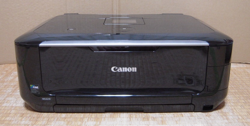 販促アイディア キャノンCanon MG6230 累計印刷964枚 廃インク12.3％