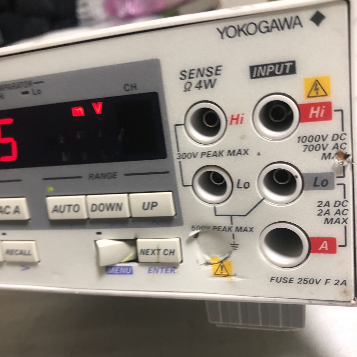 YOKOGAWA デジタルマルチメーター 7555 0 YOKOGAWA | part 1 デジタル