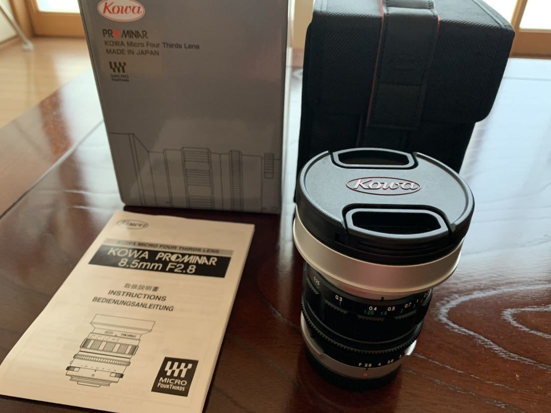 KOWA PROMINAR 8.5mm F2.8 シルバー マイクロフォーサーズ 【公式通販】