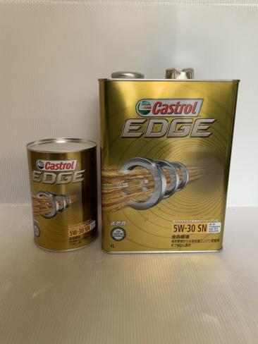 5W-30 EDGE カストロール エンジンオイル | FE 4L×1缶 CF GF-6A API