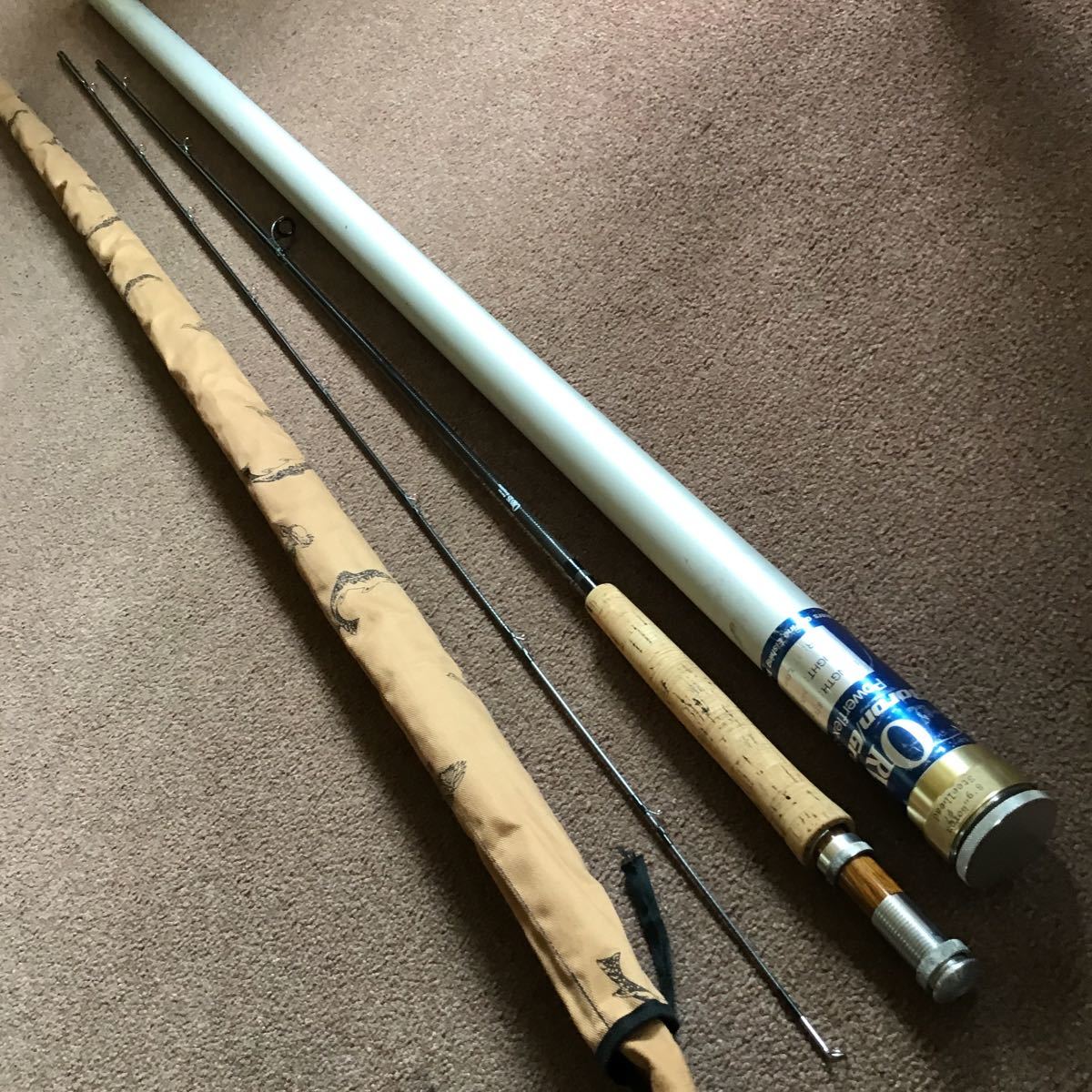 オービス　ORVIS boron ボロン　スチールヘッド　steelhead　8ft9in ♯7 7wt シングル　フライロッド power flex　ティムコ　名竿