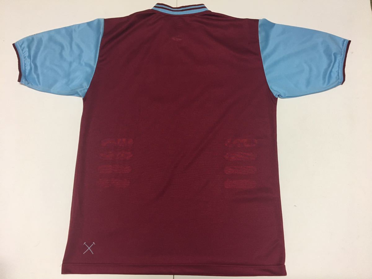 1999–2001 ドクターマーチン ホーム ウェスト・ハム Dr. Martensモデル-KICKO – KICKO JAPAN ユニフォーム ウェストハム サッカーシャツ ウエストハム 99-01 West Dr
