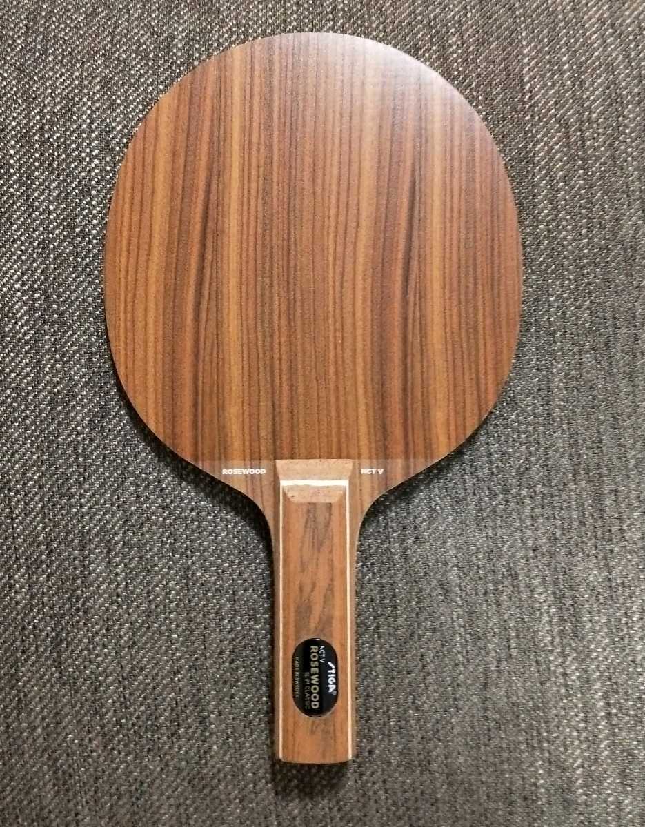 新作入荷，得価 スティガ ローズウッドNCT V 80ｇ STIGA スリムクラシックグリップ(シェークハンド)｜売買されたオークション情報、yahooの商品情報をアーカイブ公開 - オークファン シェークハンド