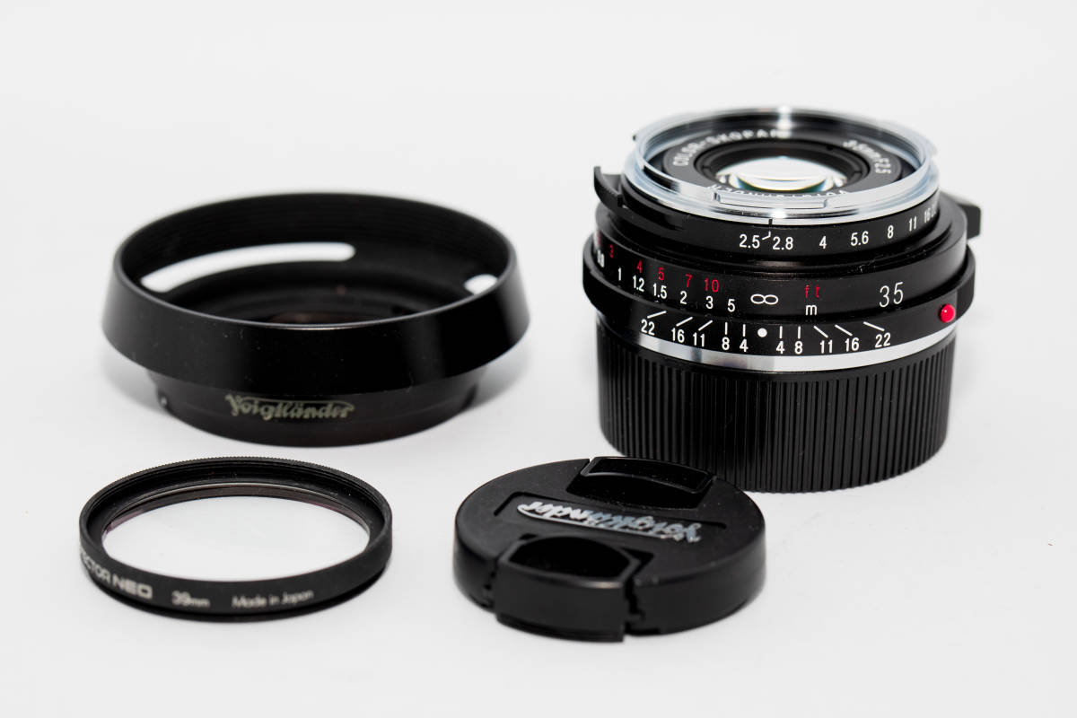 低価，大得価 VoightLander COLOR SKOPAR 35mm F2.5 PII フード付属(レンズ)｜売買されたオークション情報、yahooの商品情報をアーカイブ公開 - オークファン その他