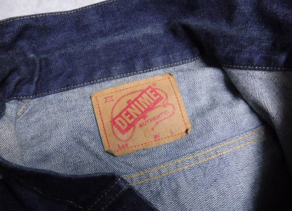 旧ドゥニーム DENIME （SHINS INC） 2ND デニム ジャケット Gジャン 40