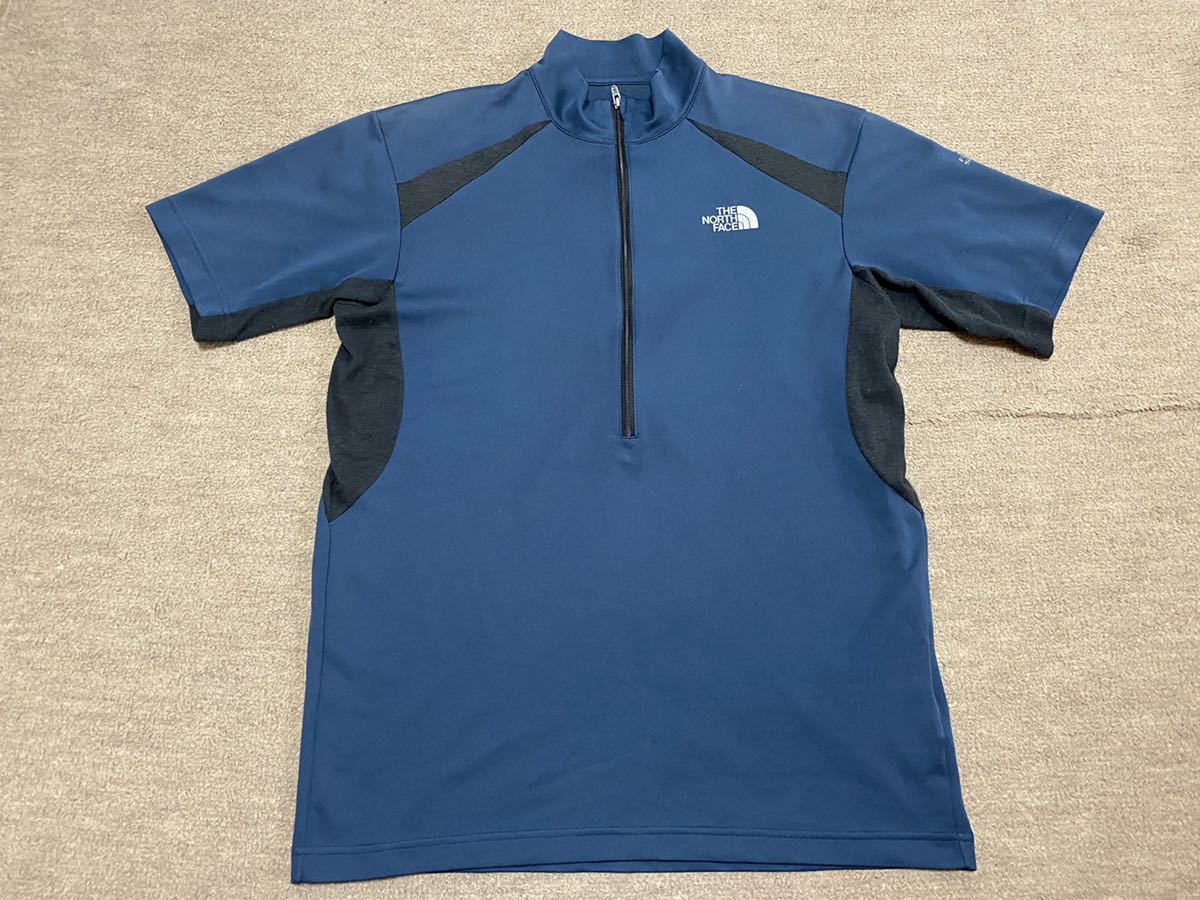 最安値，低価 送料格安 良品 ザ ノースフェイスのフライトシリーズジップＴシャツ Ｌサイズ登山トレランマラソンフェスキャンプトレッキング(半袖Tシャツ)｜売買されたオークション情報、yahooの商品情 男性用