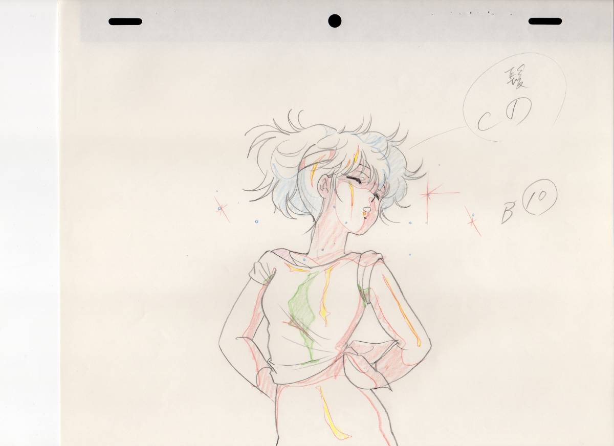 メガゾーン23 平野俊弘 修正原画 原画 垣野内成美 当時物 直筆 