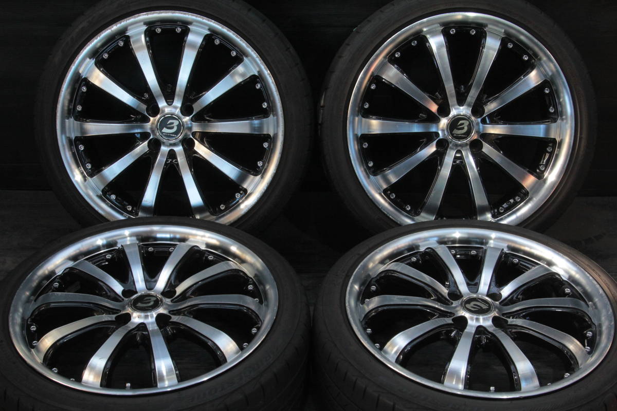 送料無料 特価品 社外アルミ 17×7 +45 4H PCD100 ブリヂストン 