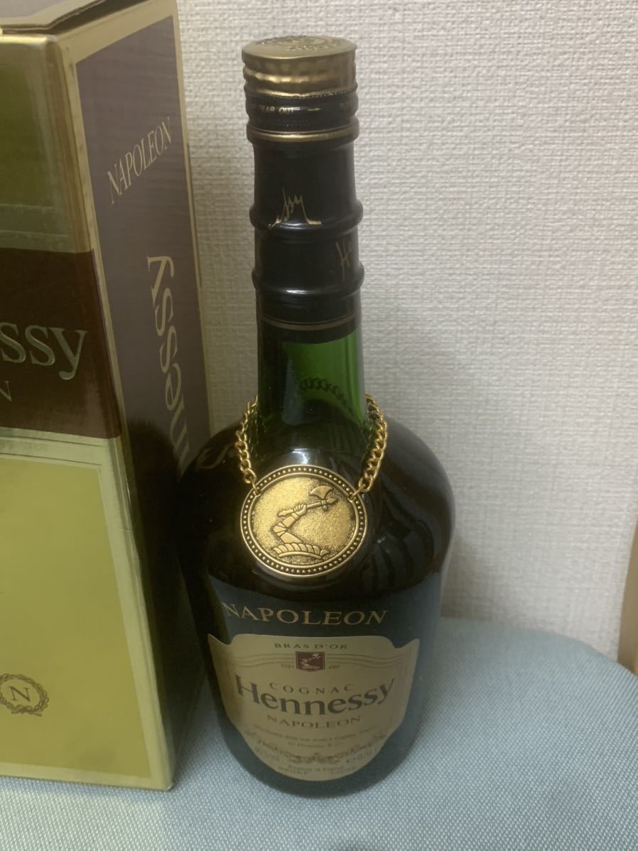 古酒 コニャック ヘネシー Hennessy ナポレオン ゴールドキャップ 新品