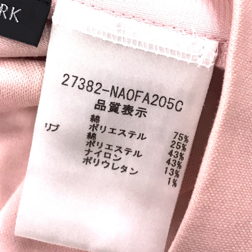 フォクシーニューヨーク 半袖 シャツワンピース 38 ピンク FOXEY