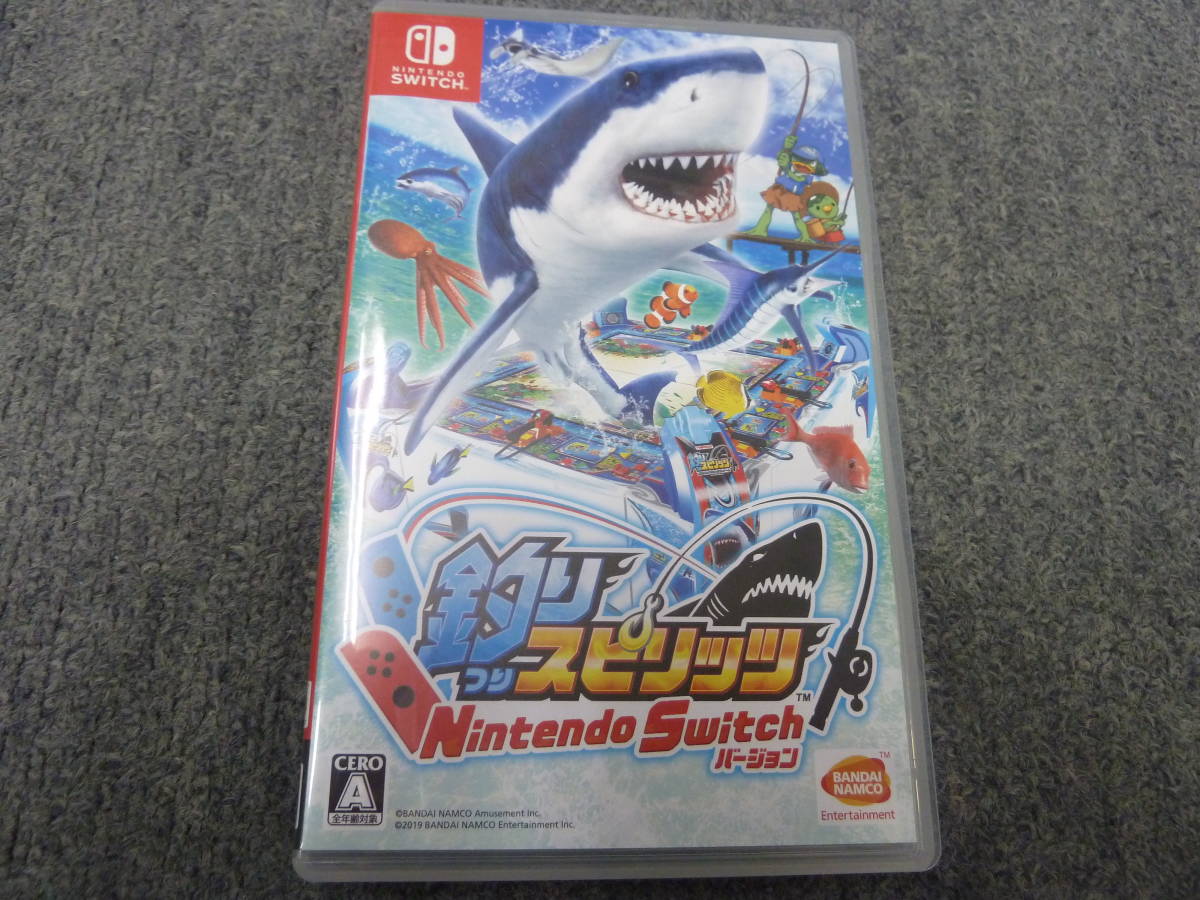H37 【中古】 バンダイナムコ NINTENDO SWICH 釣りスピリッツ_1