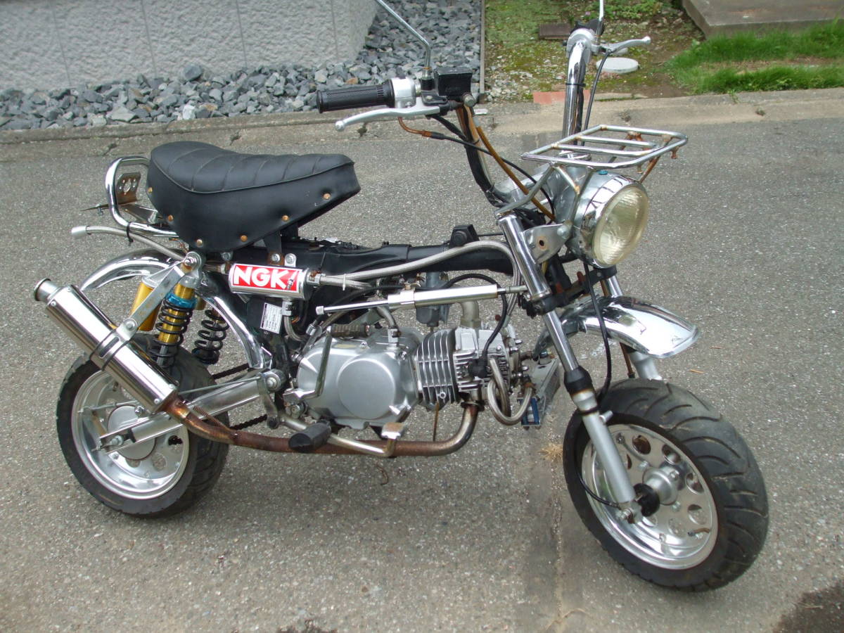 中華モンキー １２５ｃｃ タンクなし ジャンク 引き取りのみ 51cc 125cc 売買されたオークション情報 Yahooの商品情報をアーカイブ公開 オークファン Aucfan Com