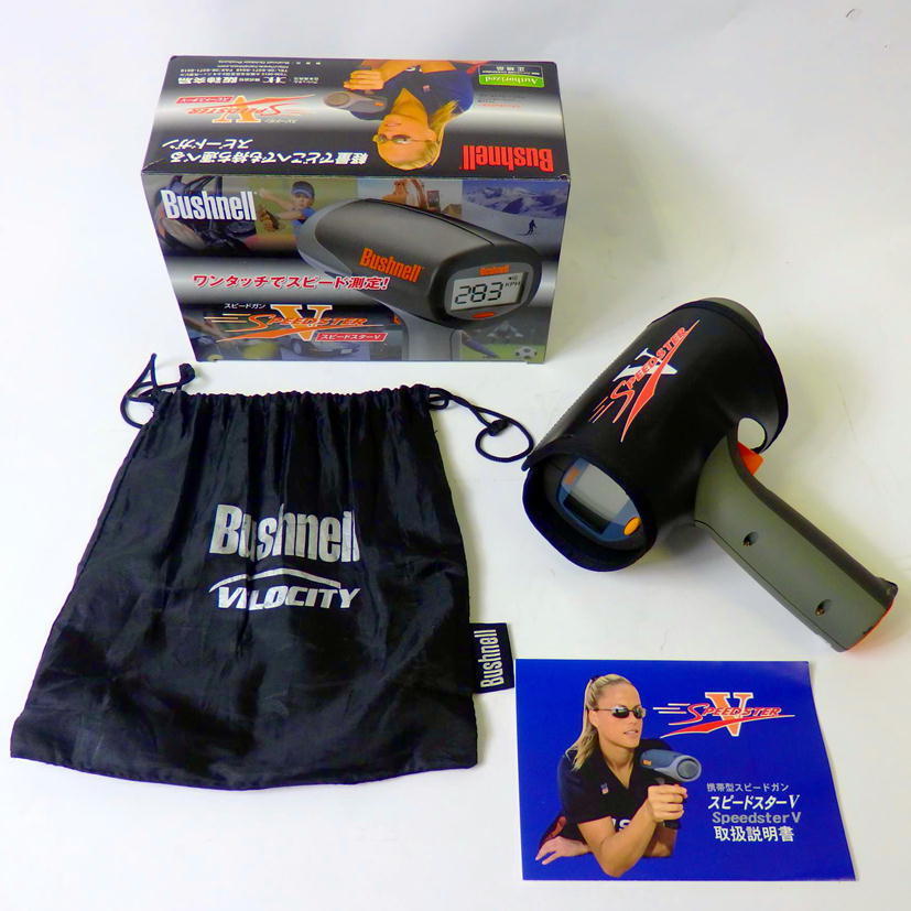 新品，本物保証 1円 Bushnell ブッシュネル スピードガン スピードスターV 84(その他)｜売買されたオークション情報、yahooの商品情報をアーカイブ公開 - オークファン その他