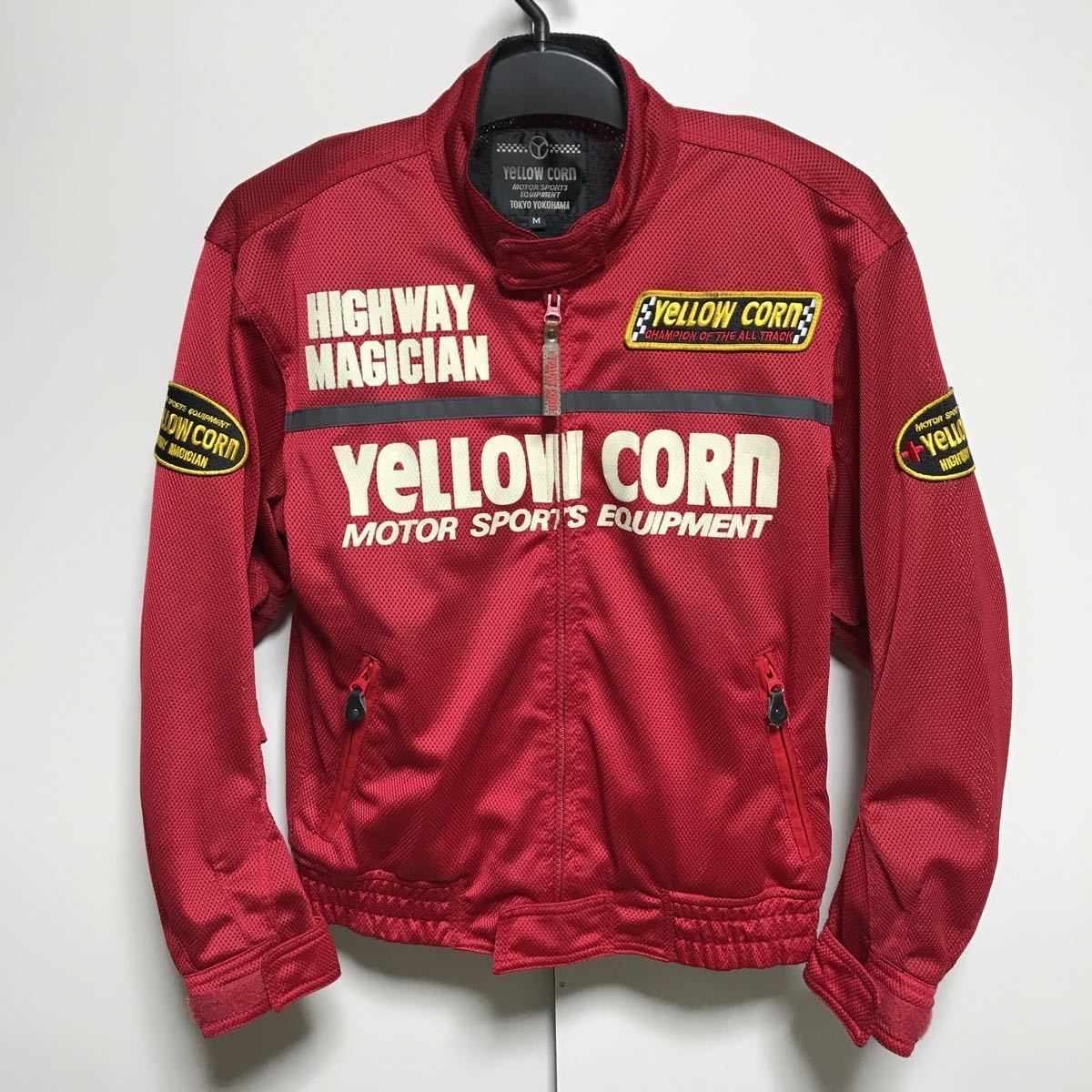 イエローコーン YELLOW CORN メンズサイズM 春夏 メッシュジャケット