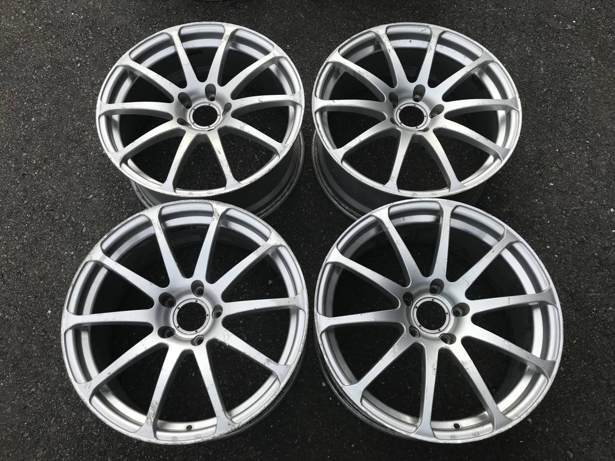 454】軽量 ヨコハマ クロイツァー シリーズX 18インチ 8J ＋45 PCD114