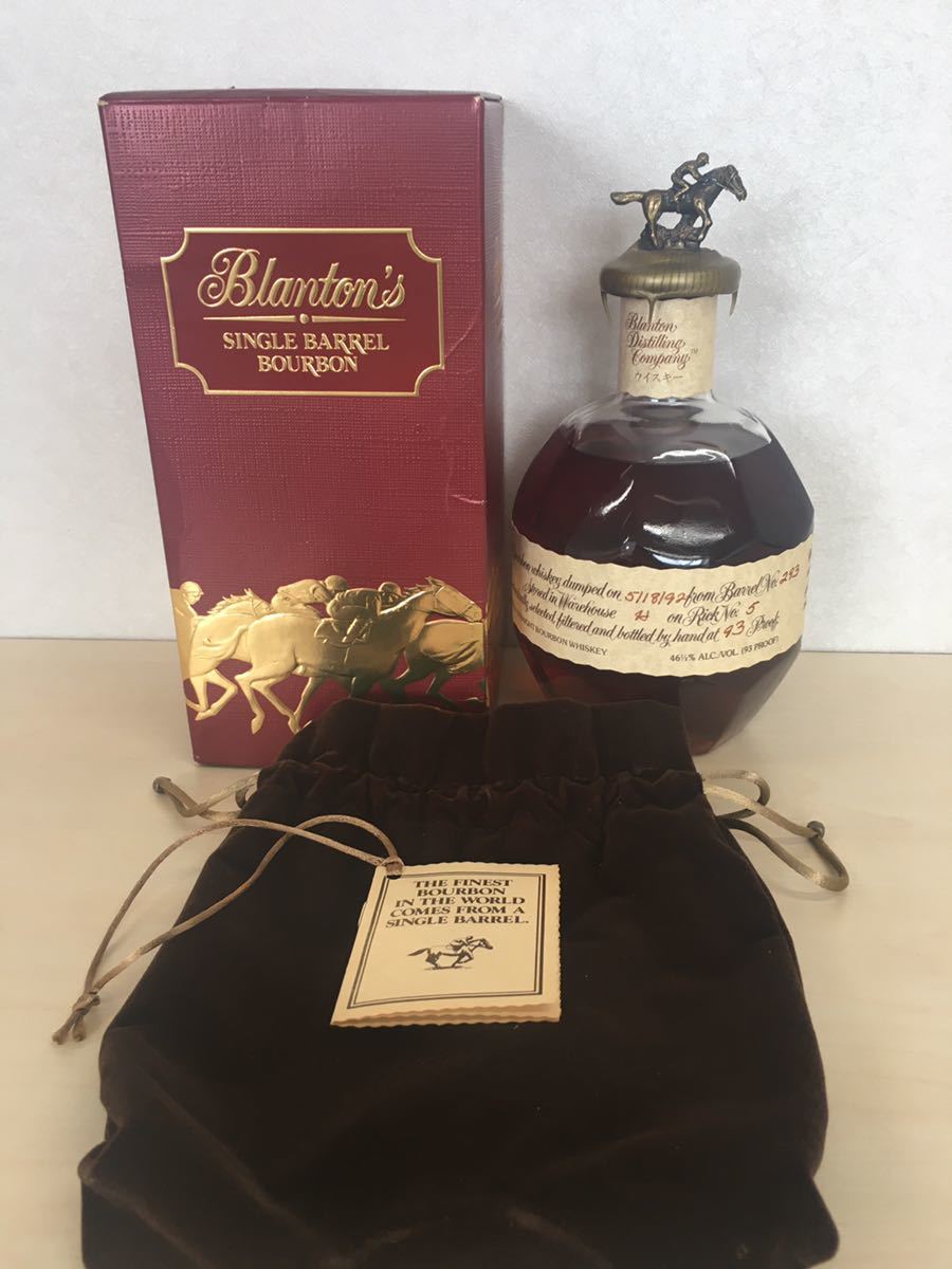 ブラントン シングルバレル Blanton's ウイスキー バーボン 古酒 公式