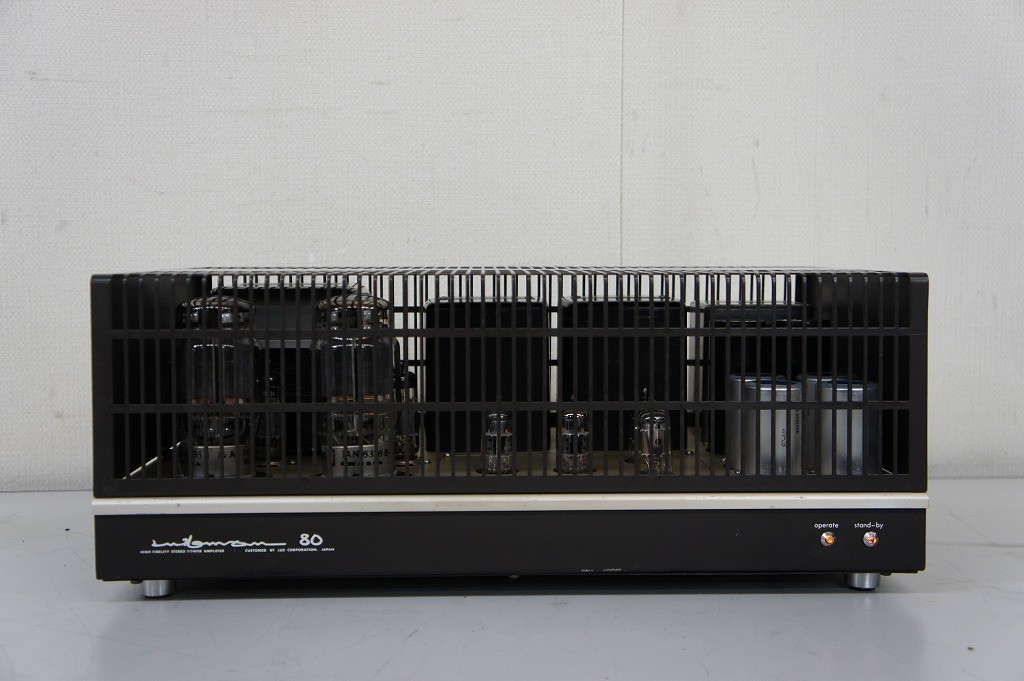 LUXMAN ラックスマン MQ80 真空管アンプ 管球式ステレオパワーアンプ