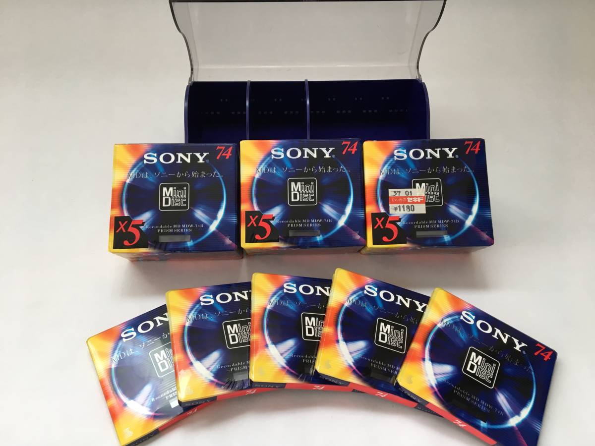 SONY | ソニー MD Color Mix Pack ミニディスク MDディスク 録音用ミニ 