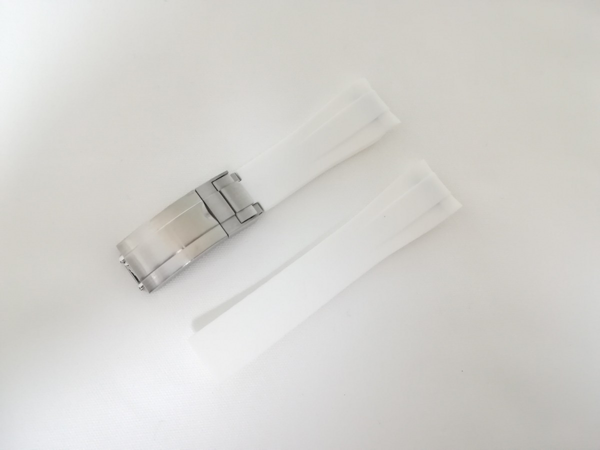 ◆送料無料◆ROLEX ロレックス対応 社外品ラバーベルトDバックルセット◆ヨットマスター サブマリーナ デイトナ等◆新品未使用◆高品質◆6