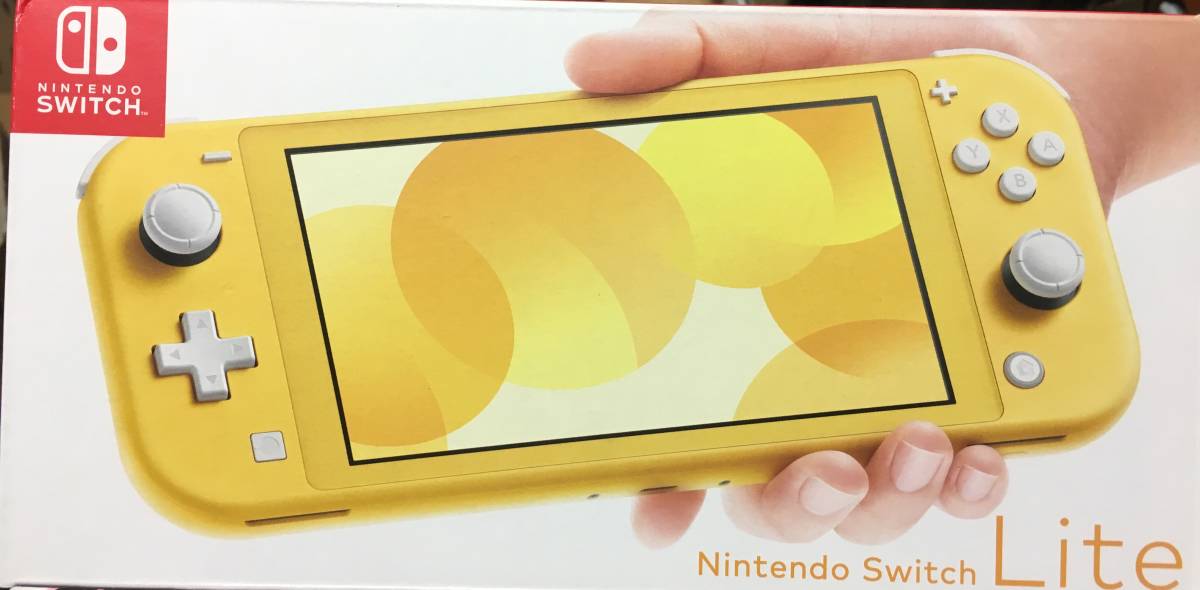 送料無料，新品 Nintendo Switch Lite 任天堂 ニンテンドースイッチ ライト イエロー 店舗印あり(ニンテンドースイッチ本体)｜売買されたオークション情報、yahooの商品情報をアーカイブ公開 - オークファン ニンテンドースイッチ本体