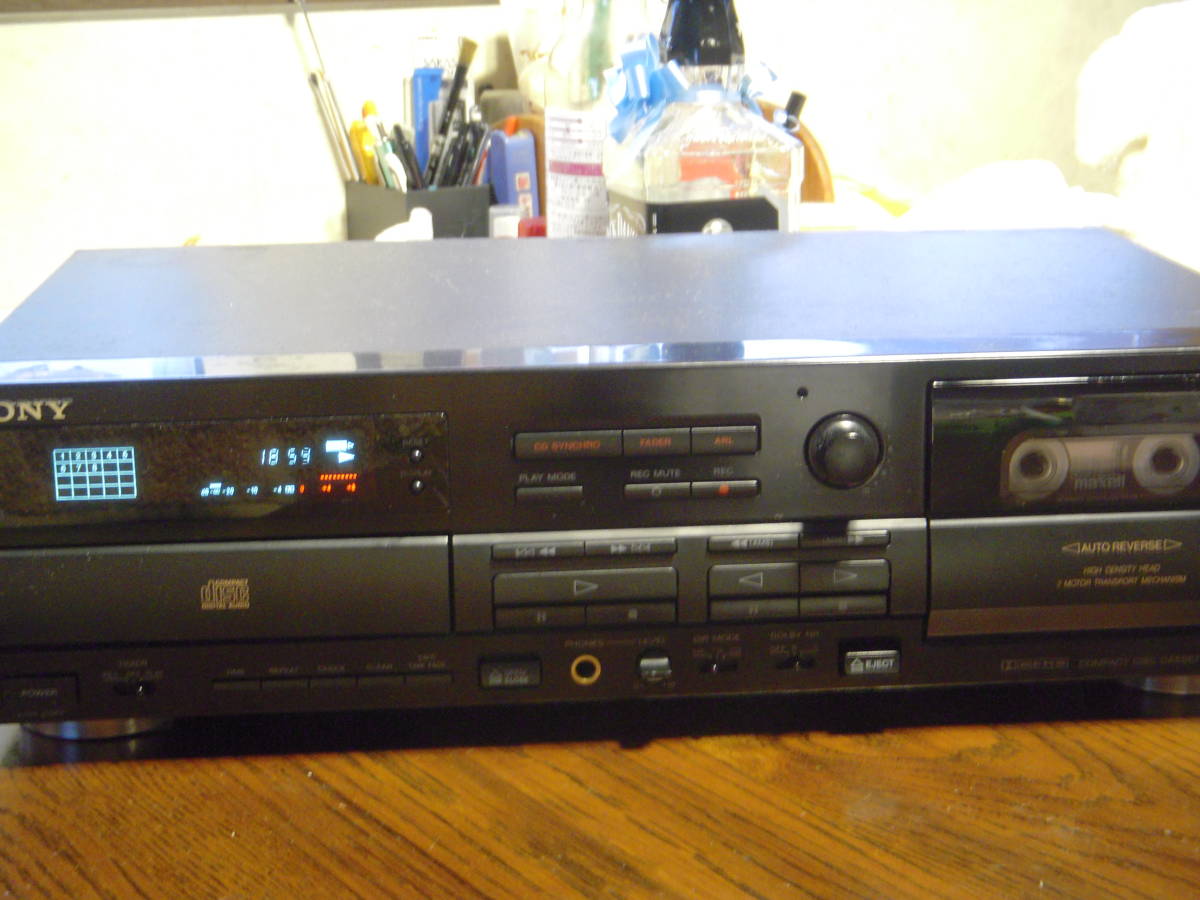 SONY TXD-R11 CDカセットデッキ完全動作 SONY TXD-R11 CD・カセット