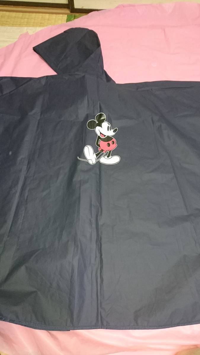 国内正規品 限定 ディズニーリゾート レインコート 130 紺色 チャンピオン