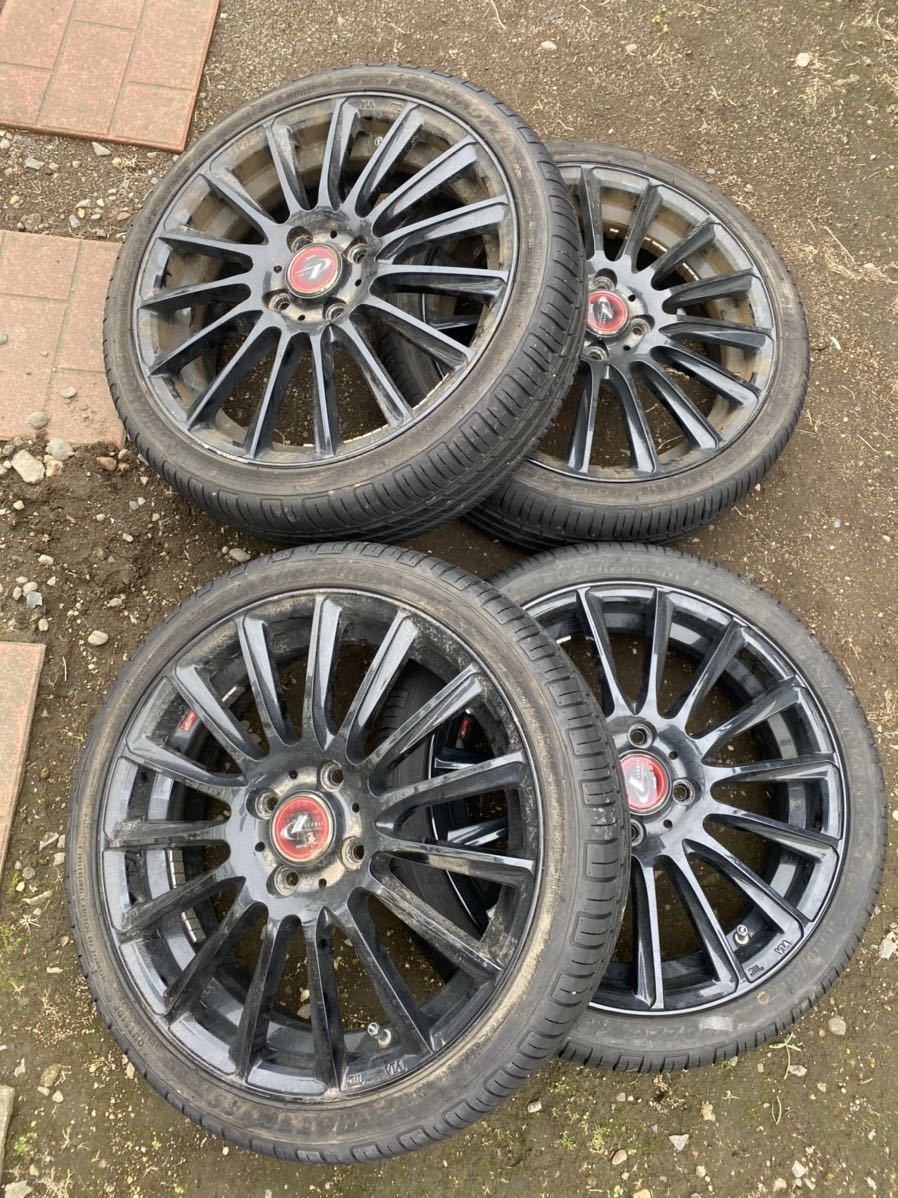 軽自動車 16インチホイール レニオス 4穴 カスタムサイズ 165⁄45R16 