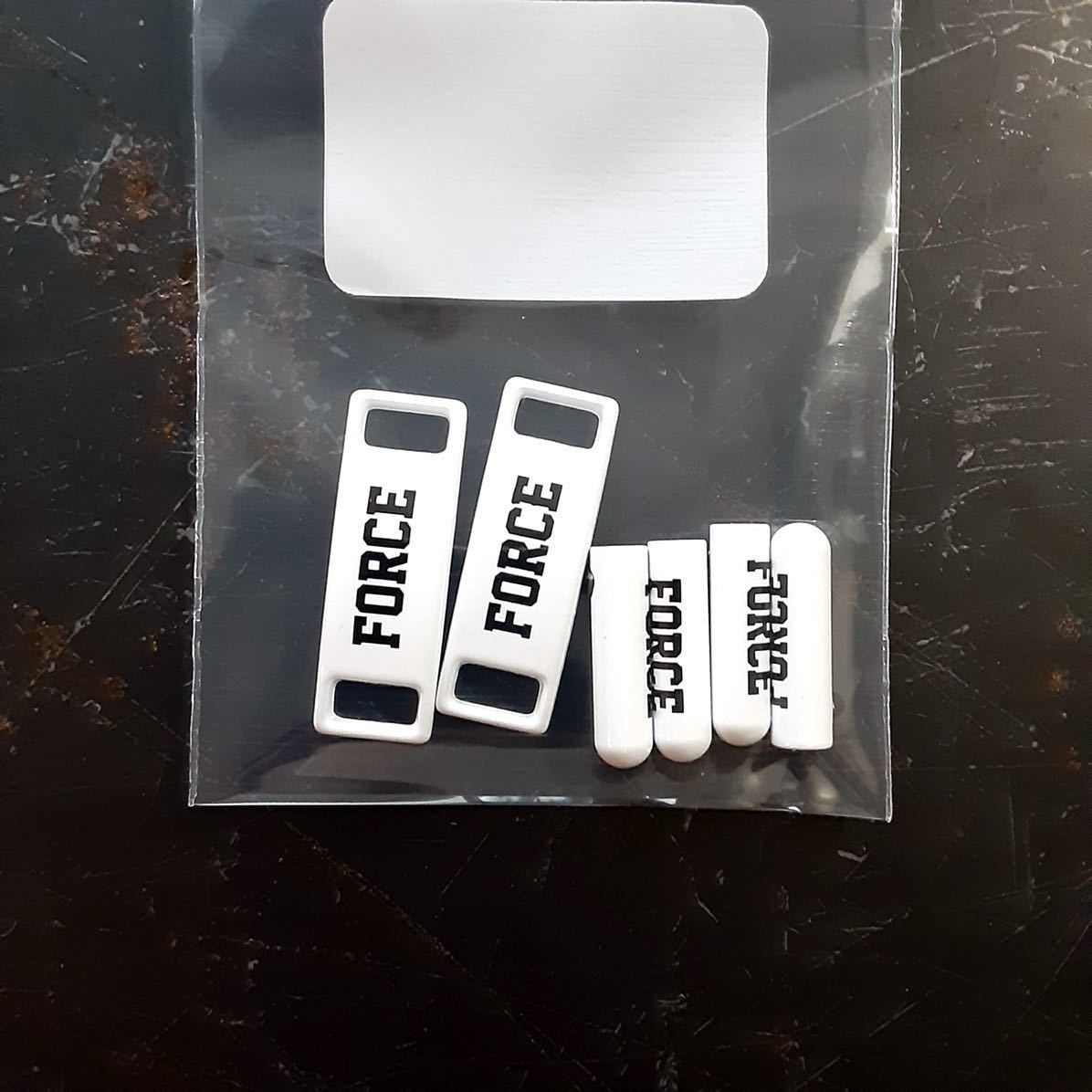 【新品，品質保証】 NIKE OFFICIAL SHOE LACE TIP CHARM AGLET DEUBRE WHITE ナイキ シューレース チップ チャーム アグレット デュブレ フォース ホワイト(27.5cm)｜売買されたオークション情報、yahooの商品情報をアーカイブ公開 27.5cm