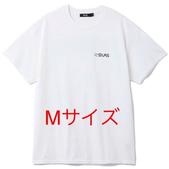silas サイラス T-SHIRTS Tシャツ Mサイズ 白 White ホワイト Tee(半袖 