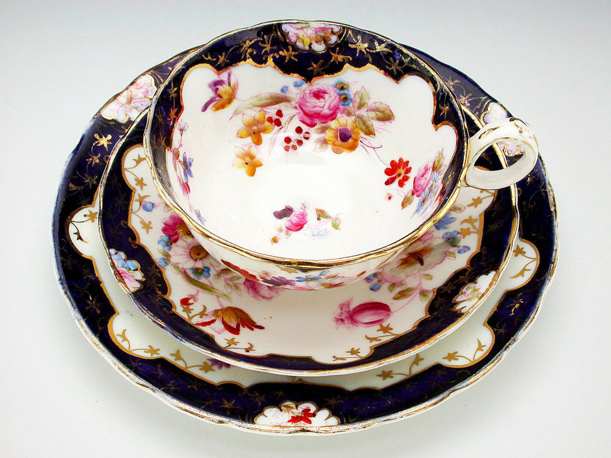 357 Meissen マイセン 豪華 5つ花 フラワーブーケ ベース 花瓶 飾壷
